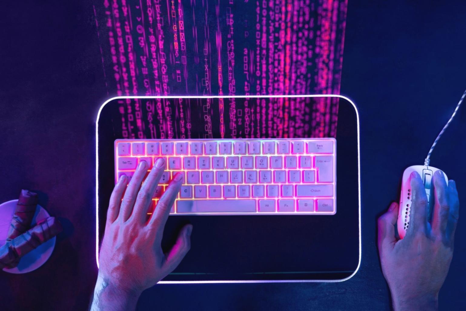 Workspace Customex με εργασίες UI design